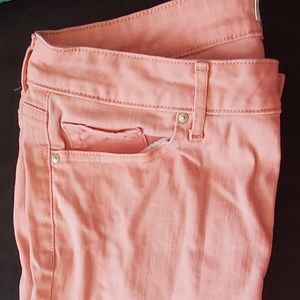 Rolled Crop Skinny Jeans